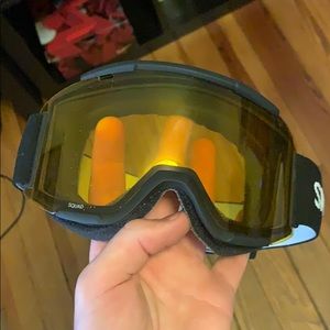 Smith orange tinted Ski goggles